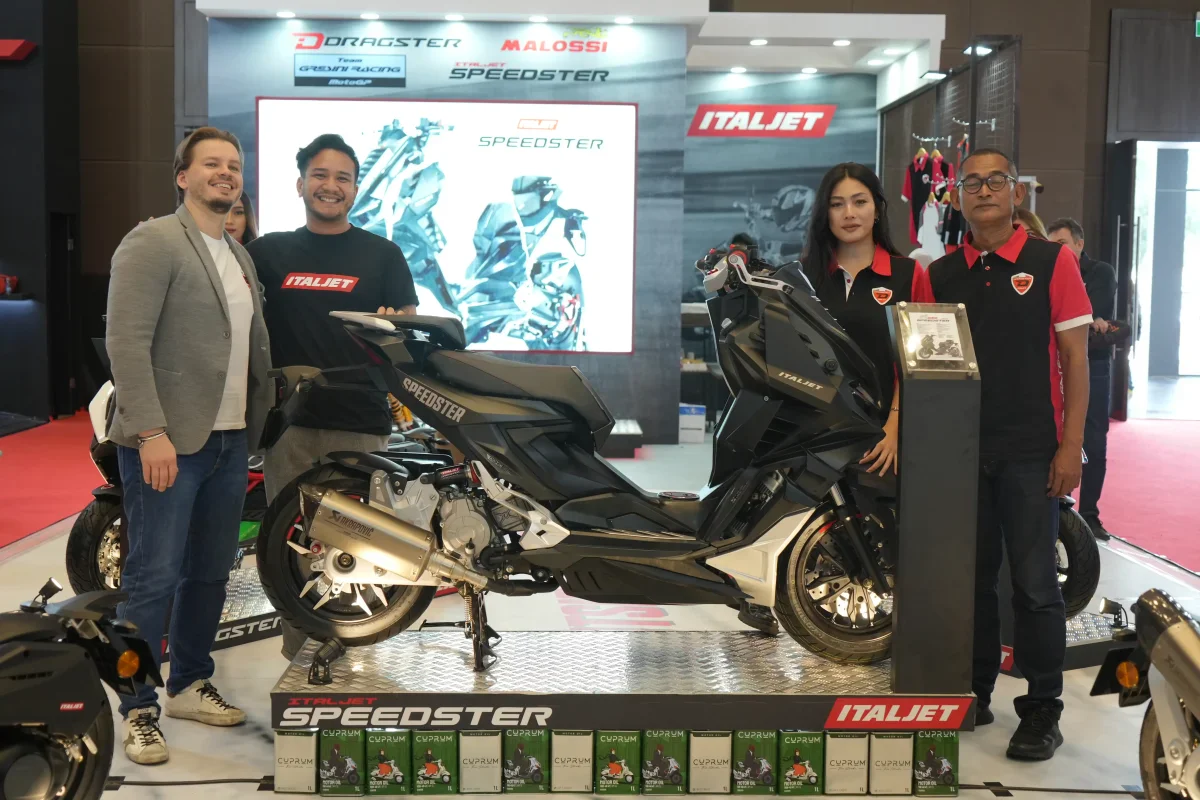 Italjet Brings Dragster 250 to Indonesia Through IIMS 2025