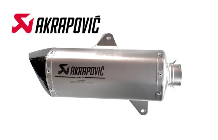 Italjet Dragster 250 Akrapovič EU Homologated Muffler Slip-On
