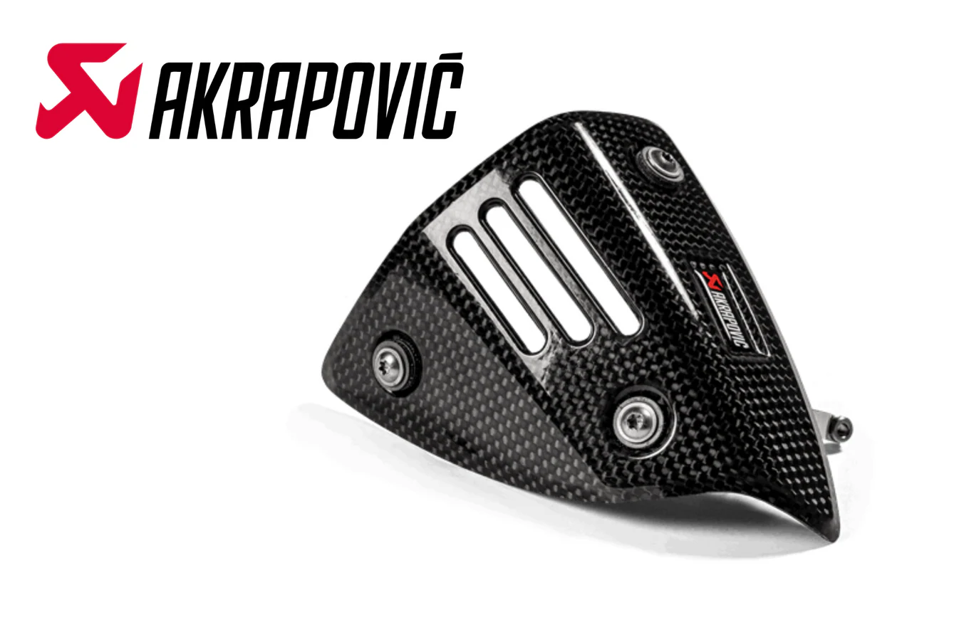 Akrapovič Carbon Fibre Muffler Heat Shield