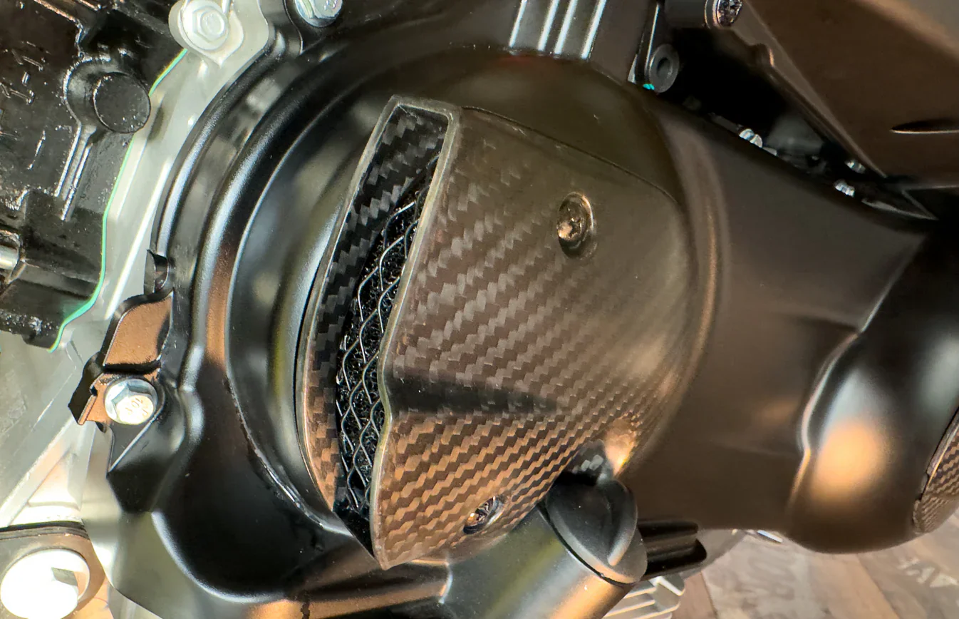 Italjet Dragster 250 Carbon Transmission Vent - 