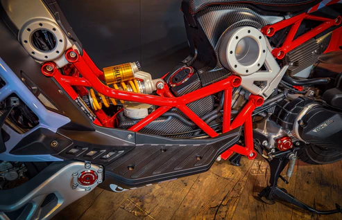 Carbon Fibre Fuel Tank for Italjet Dragster 250 - 