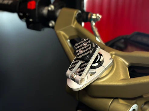 Italjet Dragster 250 Mobile Phone Holder with Built-in Vibration Damper - 