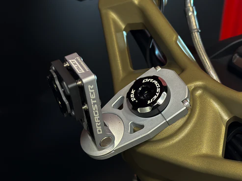 Italjet Dragster 250 Mobile Phone Holder with Built-in Vibration Damper - 