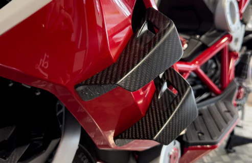 Italjet Dragster 250 Carbon Aero Wing Kit - 