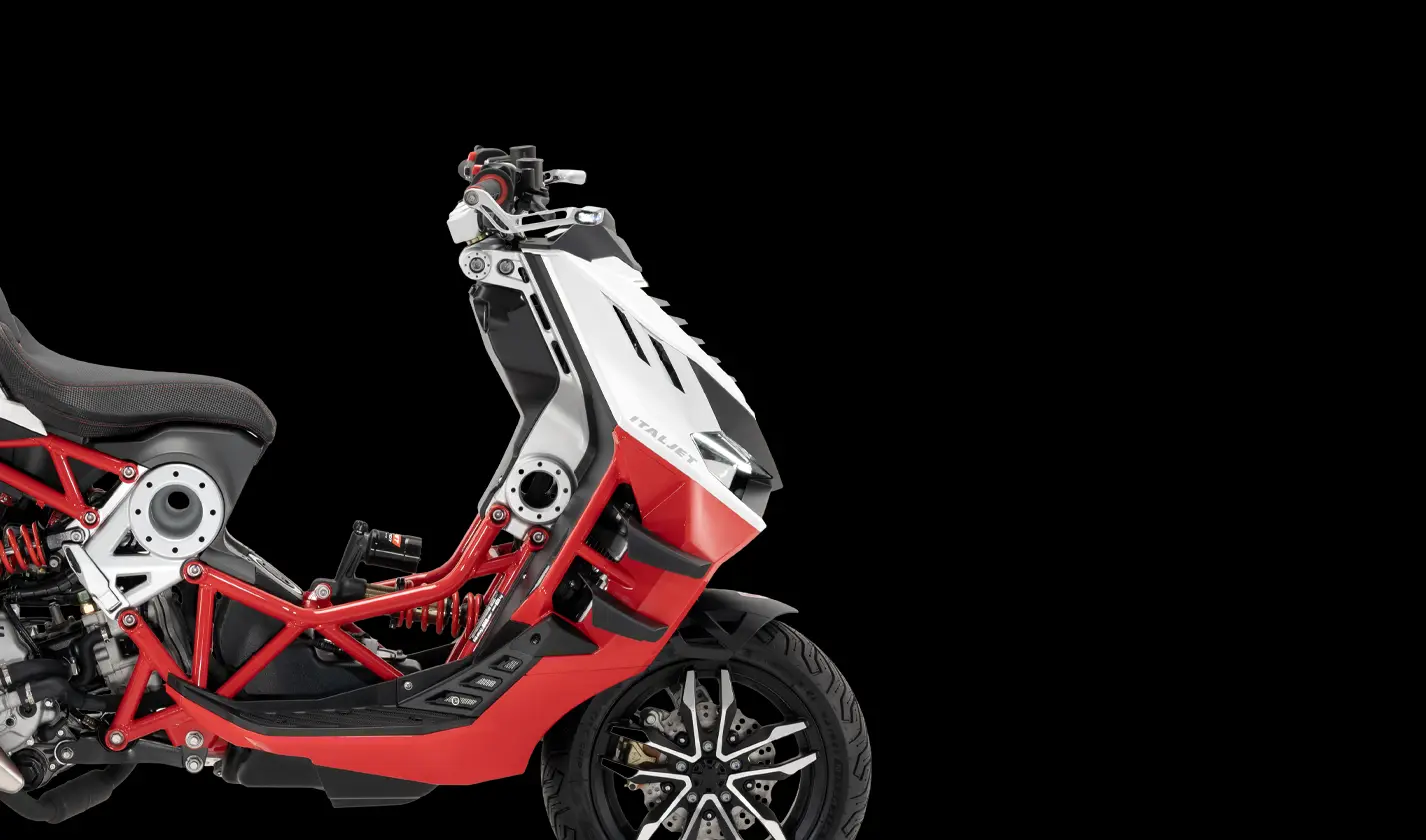 Dragster - White Red