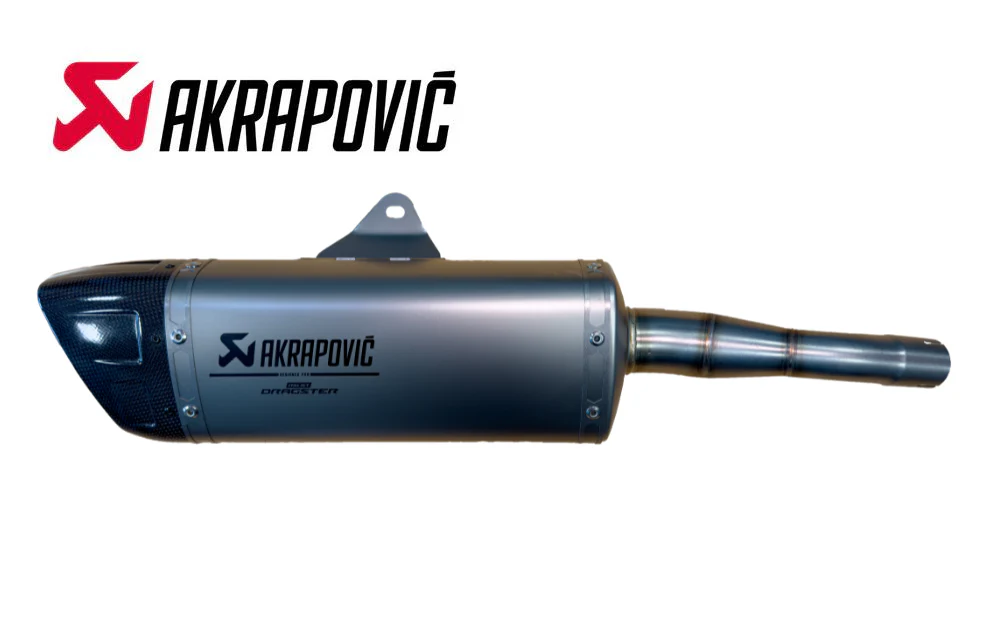 Italjet Dragster 250 Akrapovič Racing Muffler Slip-On
